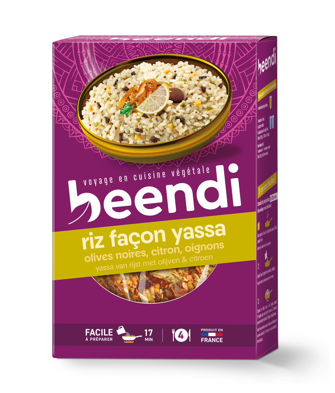 Riz Olives et Citron Façon Yassa Bio