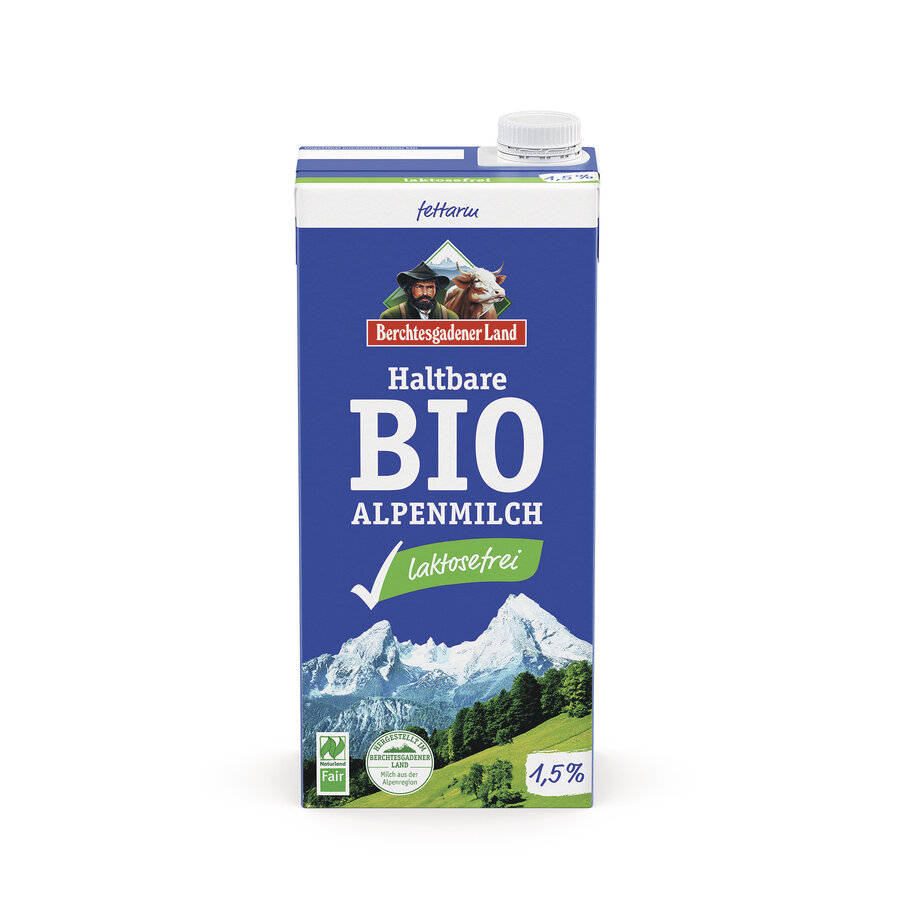Bio H-Alpenmilch 1,5% laktosefrei
