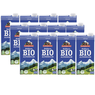 Bio H-Alpenmilch 3,5%, Karton 12 Stk.