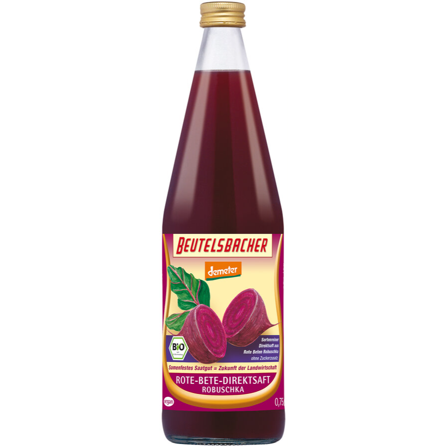 Bio Rote Bete Direktsaft demeter