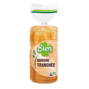 Brioche Tranchée Bio et Equitable