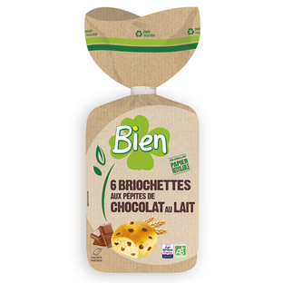 Briochettes Pépites de Chocolat Bio et Equitable