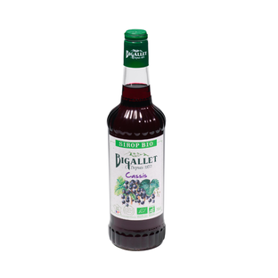 Sirop de cassis bio