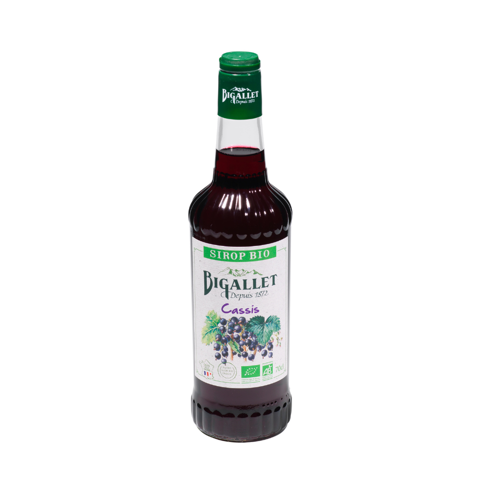 Sirop de cassis bio