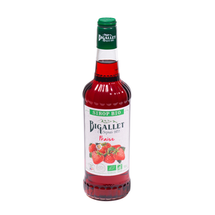 Sirop de fraise bio