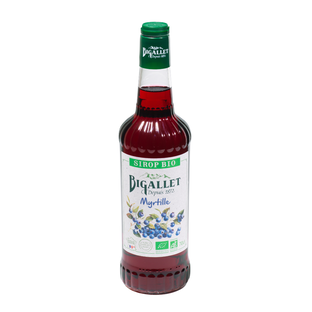 Sirop de myrtille bio