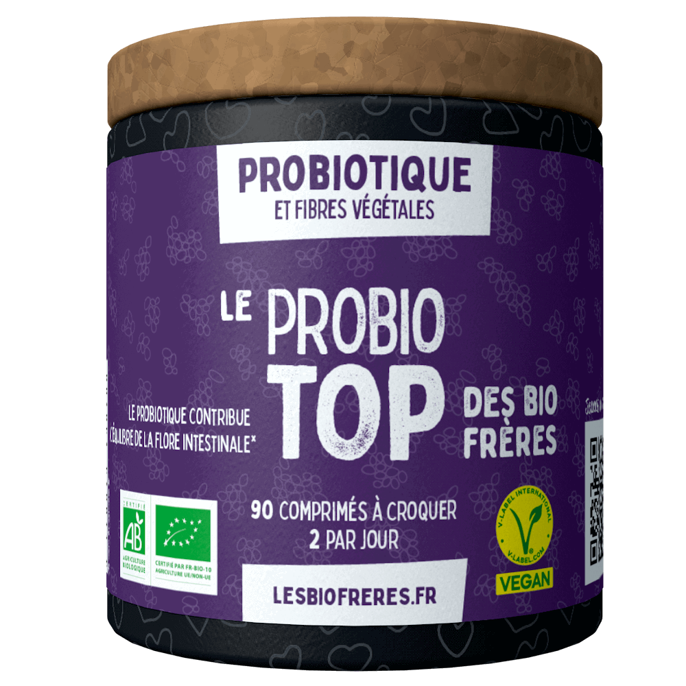 Probiotique et fibres bio - equilibre flore intestinale x 90