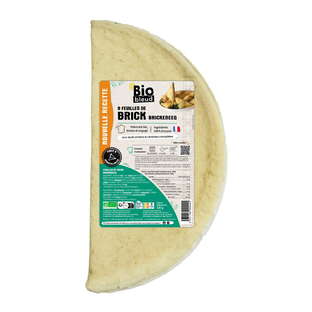 Feuilles de brick bio x8
