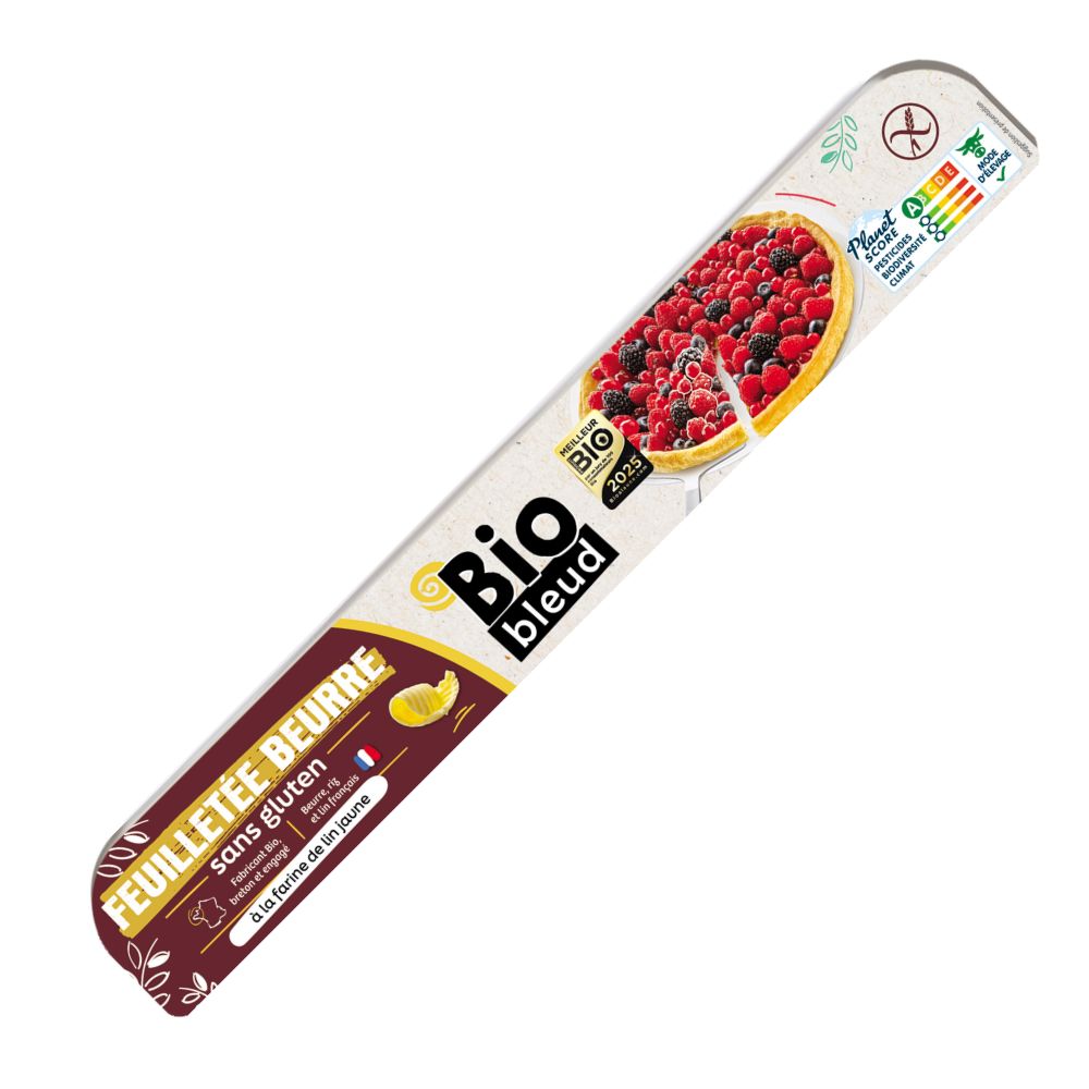 Pâte Feuilletée Pur Beurre Sans Gluten Bio
