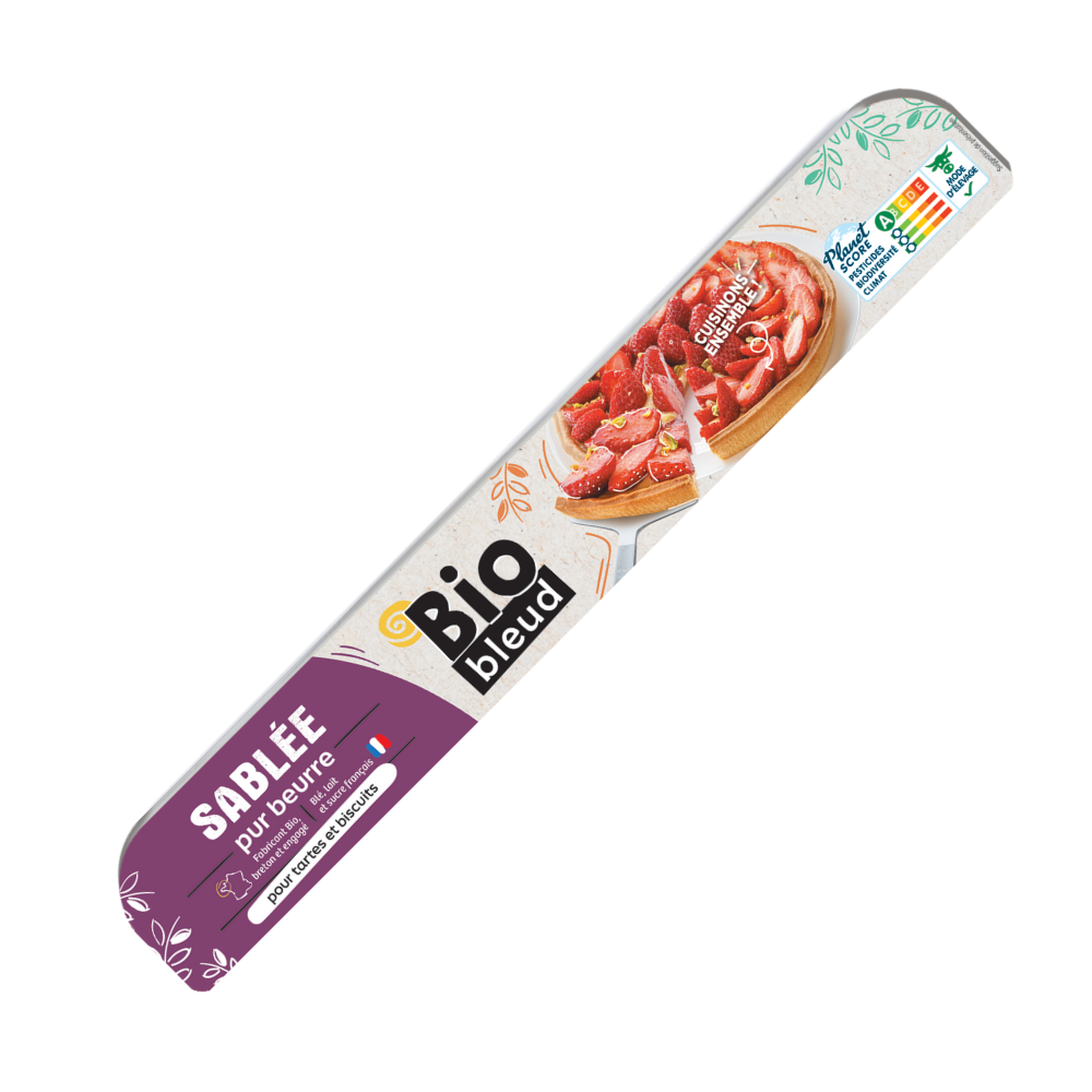 Pâte sablée pur beurre bio