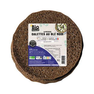 Petites galettes de sarrasin bio x6