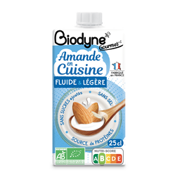 Crème Cuisine Amande Bio