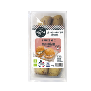 Petits Pavés aux Noix Bio - x6