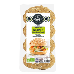Bun's Graines sans sucres ajoutés Bio - 4x50g