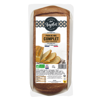 Pain de mie Complet tranché Bio