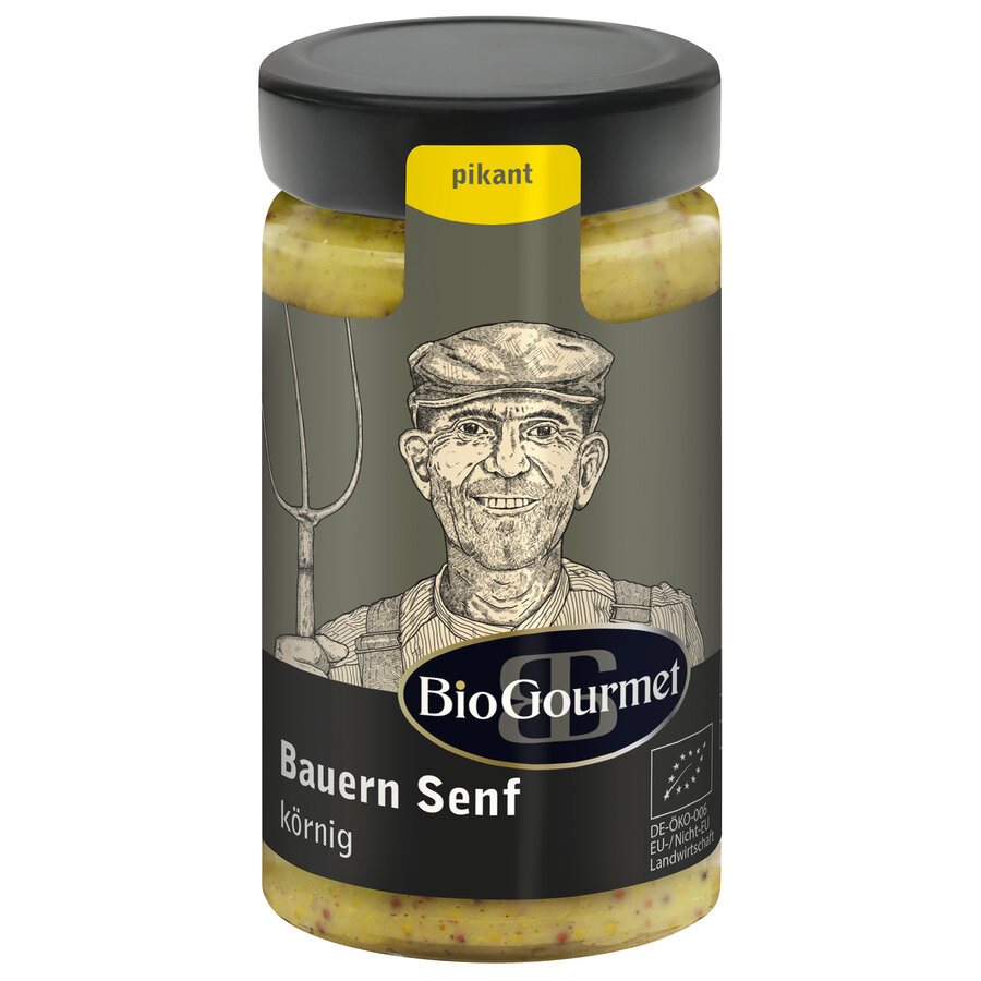 Bio Bauern-Senf körnig