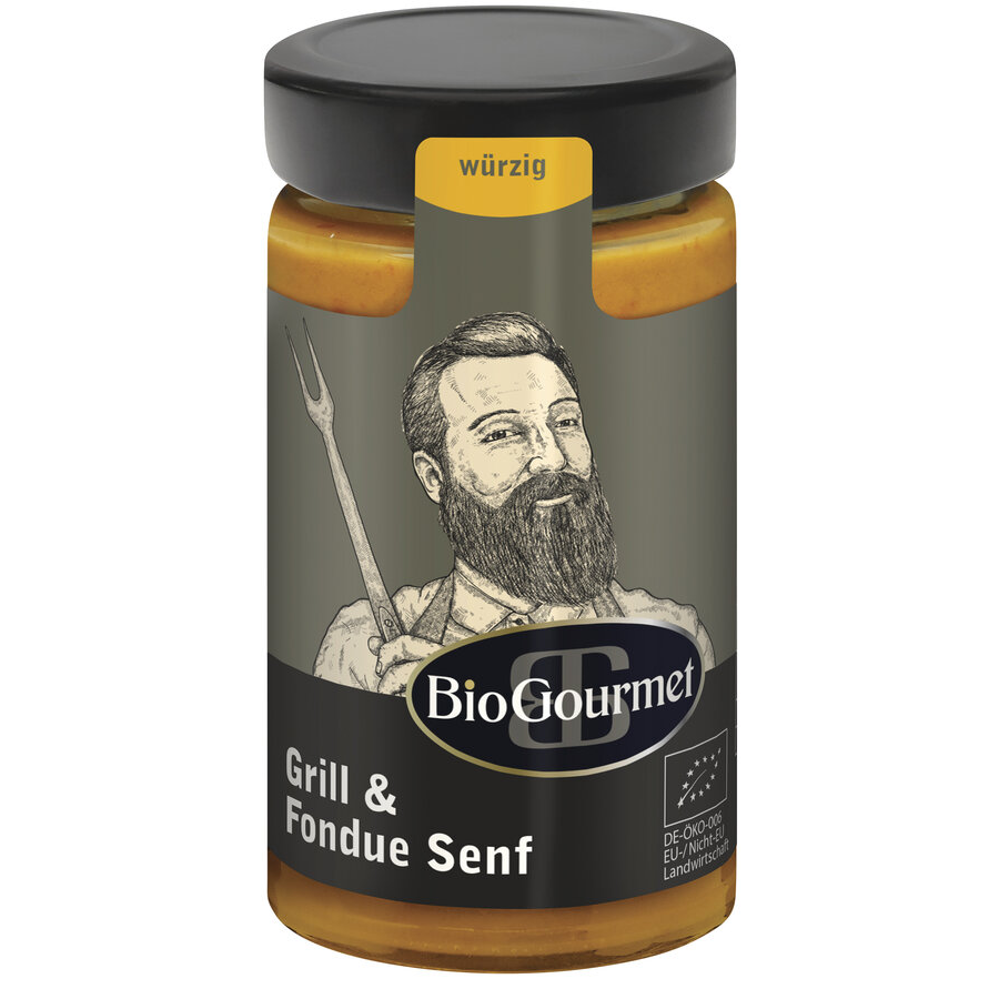 Bio Grill- & Fondue-Senf