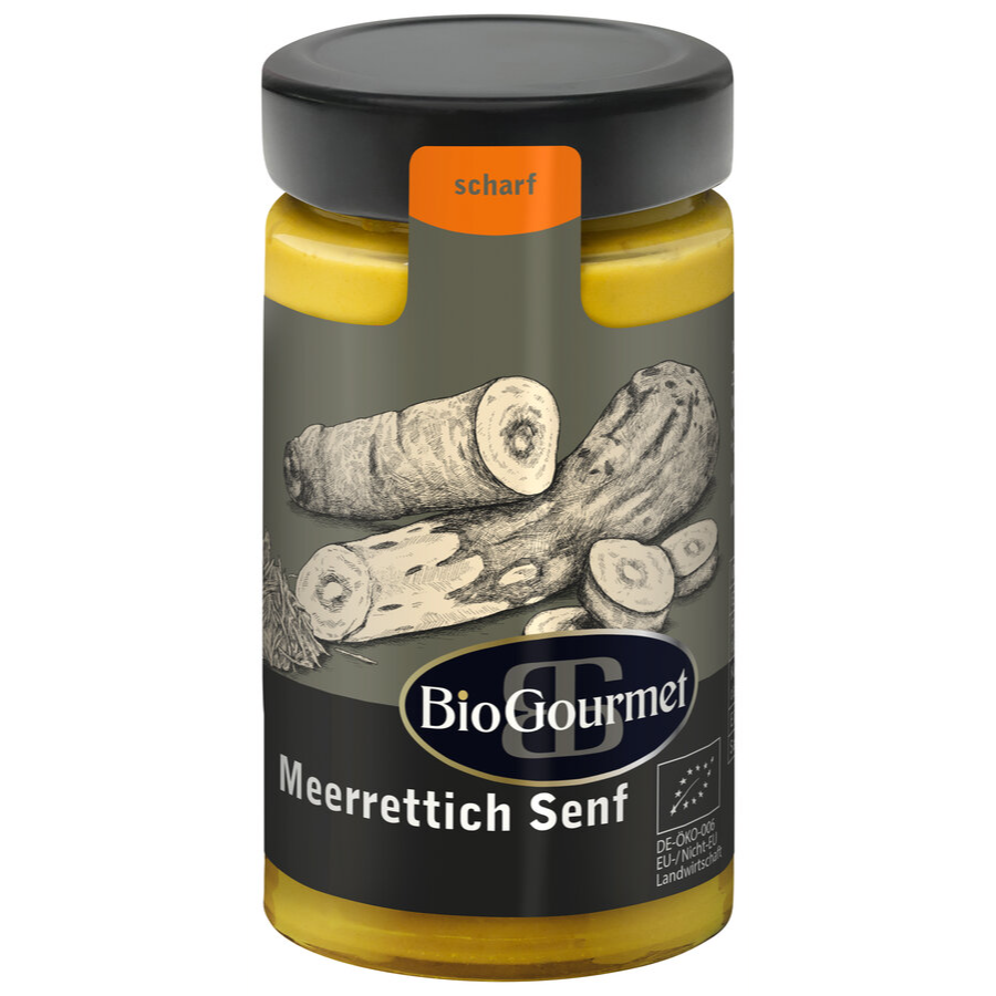 Bio Meerrettich-Senf