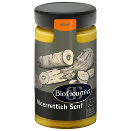 Bio Meerrettich-Senf