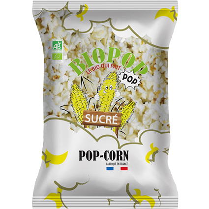 Pop Corn Sucré Bio