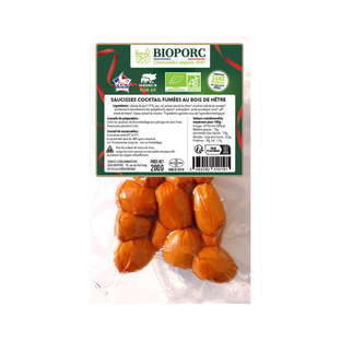 Saucisses cocktail sans nitrite bio