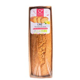 Cake Citron aux Écorces Confites Bio