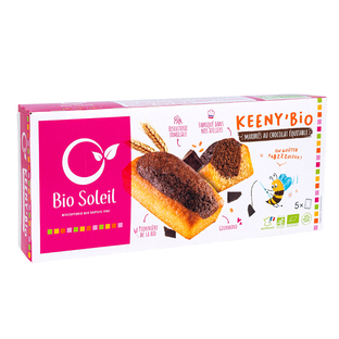 Keeny'Bio Marbré Au Chocolat Équitable - 5 x 30g