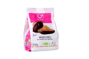Madeleines Chocolat Noir Equitable Bio