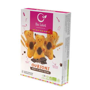 Oursons Marbrés au Chocolat Equitable x6 Bio