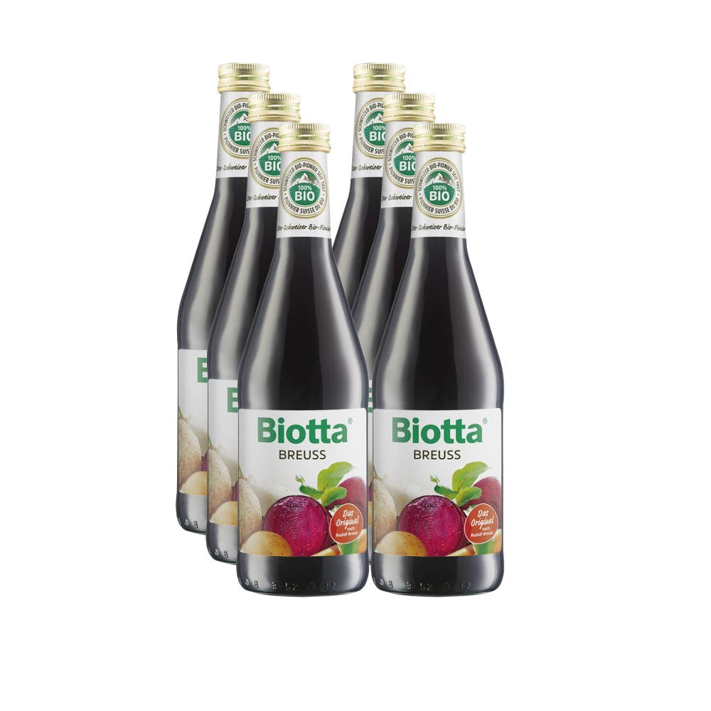 Bio Gemüsesaftcocktail milchsauer vergoren, Karton 6 Stk.