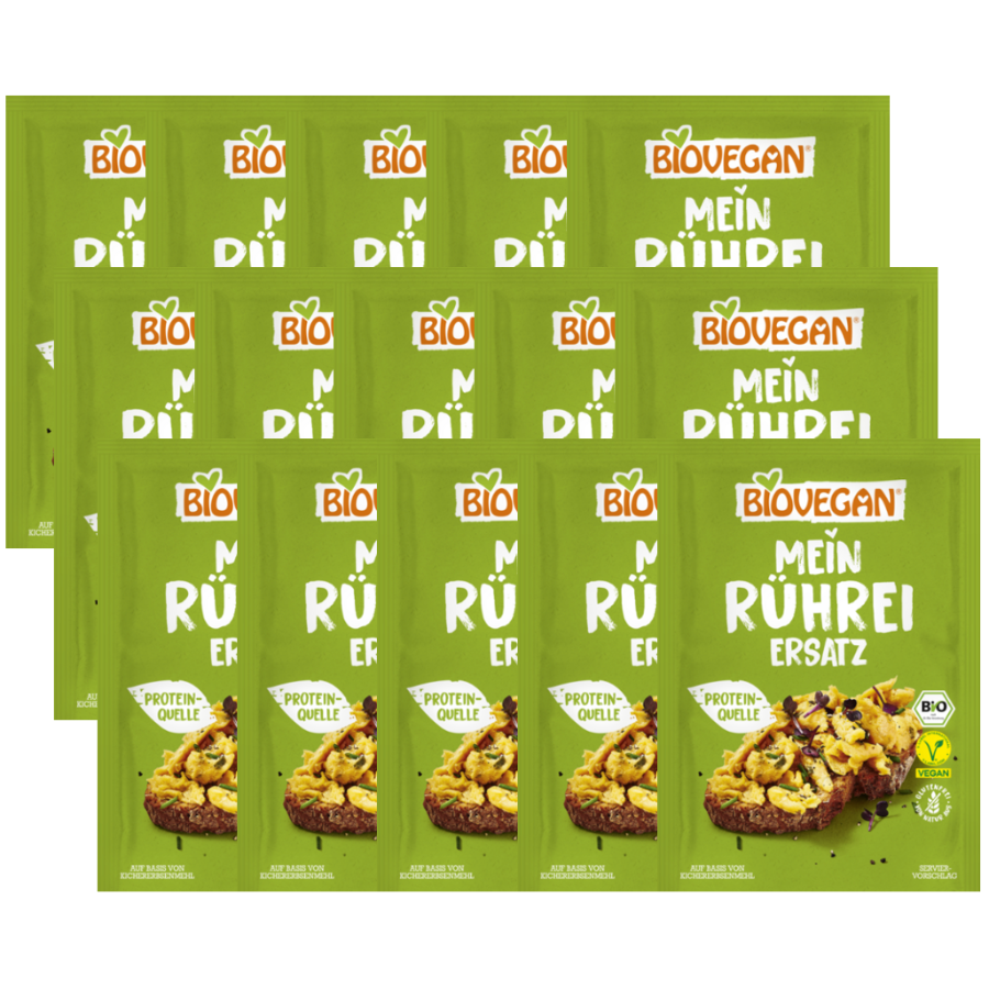 Bio Mein Rührei-Ersatz, Karton 15 Stk.