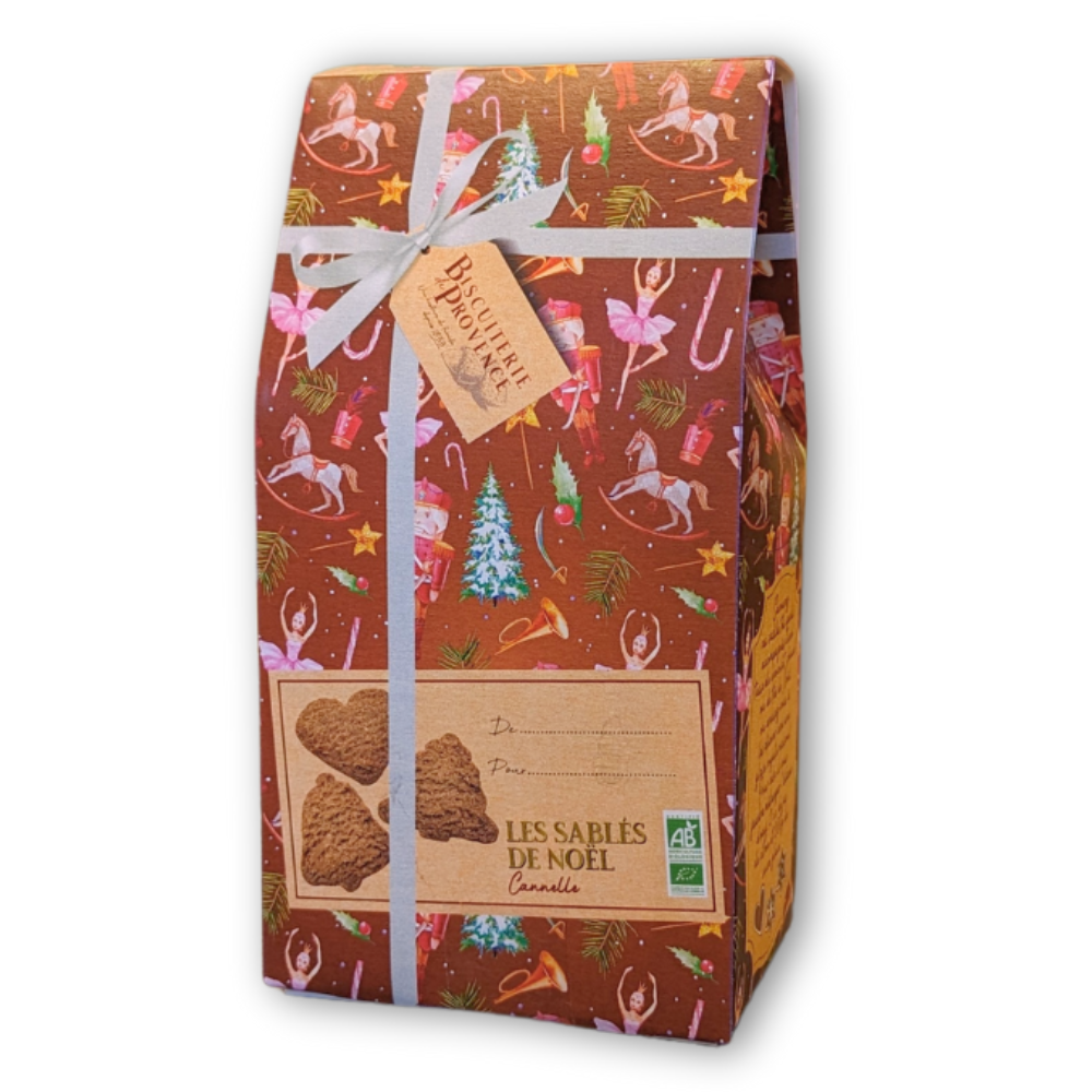 Sablés de Noël à la cannelle bio
