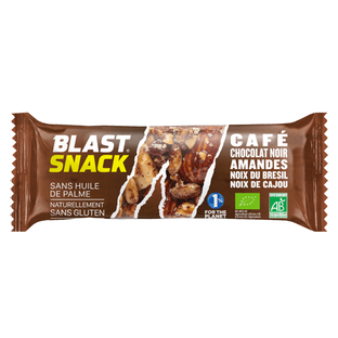 Barre Energétique Café Chocolat Noir Amande Bio