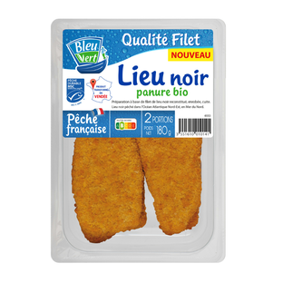 Lieu noir pané certifié msc x2