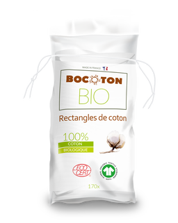 Maxi Rectangles de Coton Bio x 170