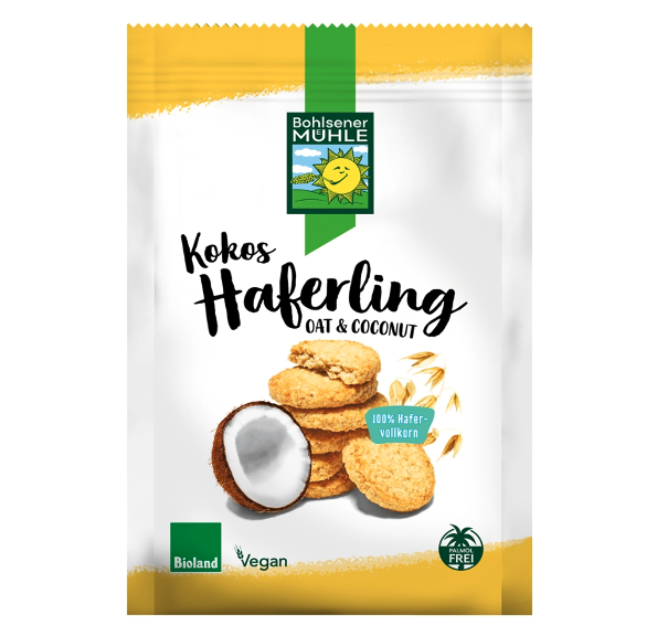 Bio Haferkekse Kokos-Haferling