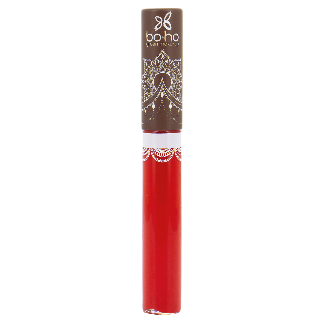 Huile à lèvres hot red orange