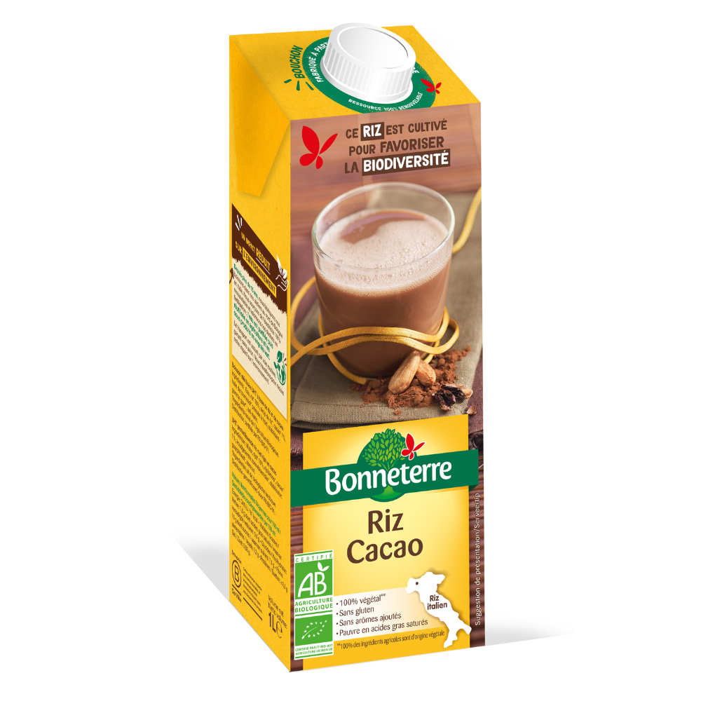 Boisson Riz et Cacao Bio