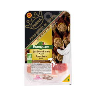 Jambon de parme sans nitrites aop bio