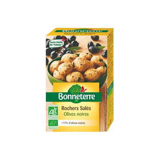 Rochers Salés Olives Noires Bio