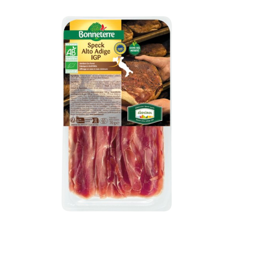 Speck alto adige bio sans nitrites