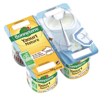 Yaourt nature bio x4