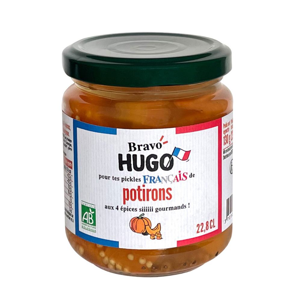 Pickles de Potiron Français Bio