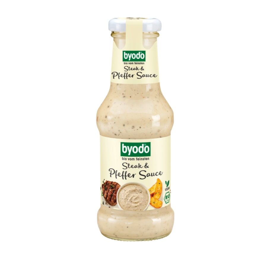 Bio Steak & Pfeffer Soße