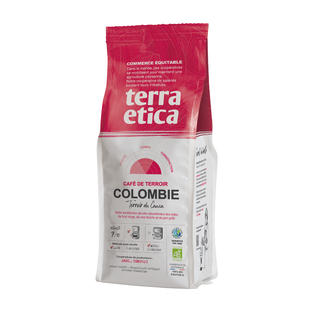 Café Moulu Origine Colombie Equitable et Bio