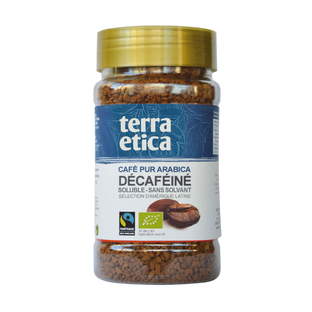 Café soluble décaféiné bio