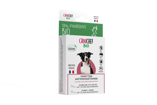 Pipettes Anti-Parasitaires pour Chien Bio x 4