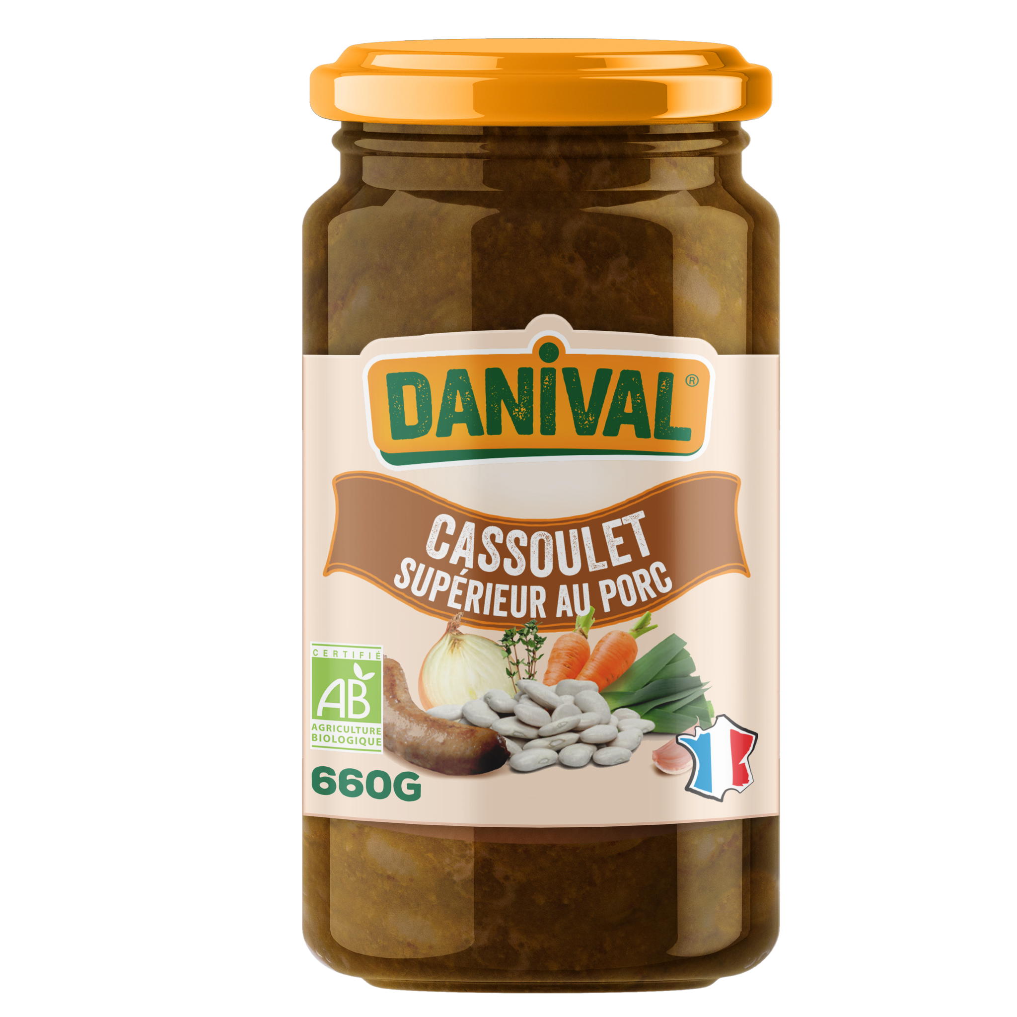Cassoulet supérieur au Porc Origine France Bio