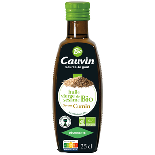 Huile Vierge de Sésame Cumin Bio 