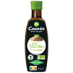 Huile Vierge de Sésame Cumin Bio 